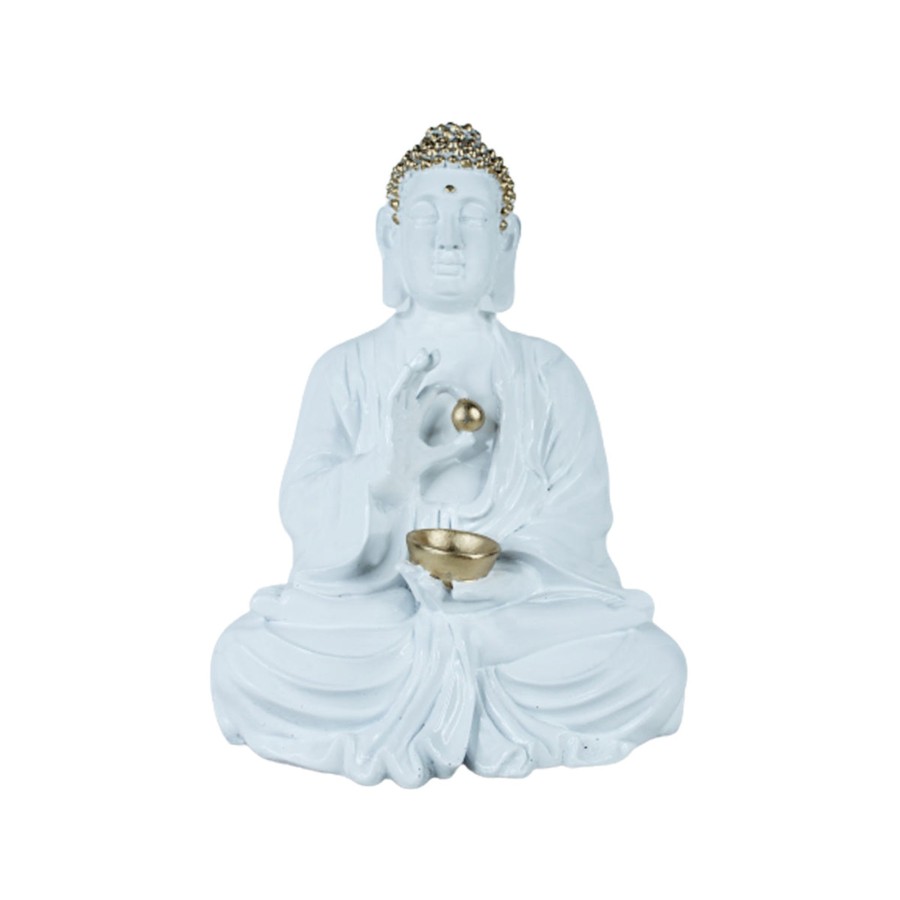 Garden Decor Wonderland Garden Statues | 16 Inches Goli Buddha Statue For Home And Garden Decoration