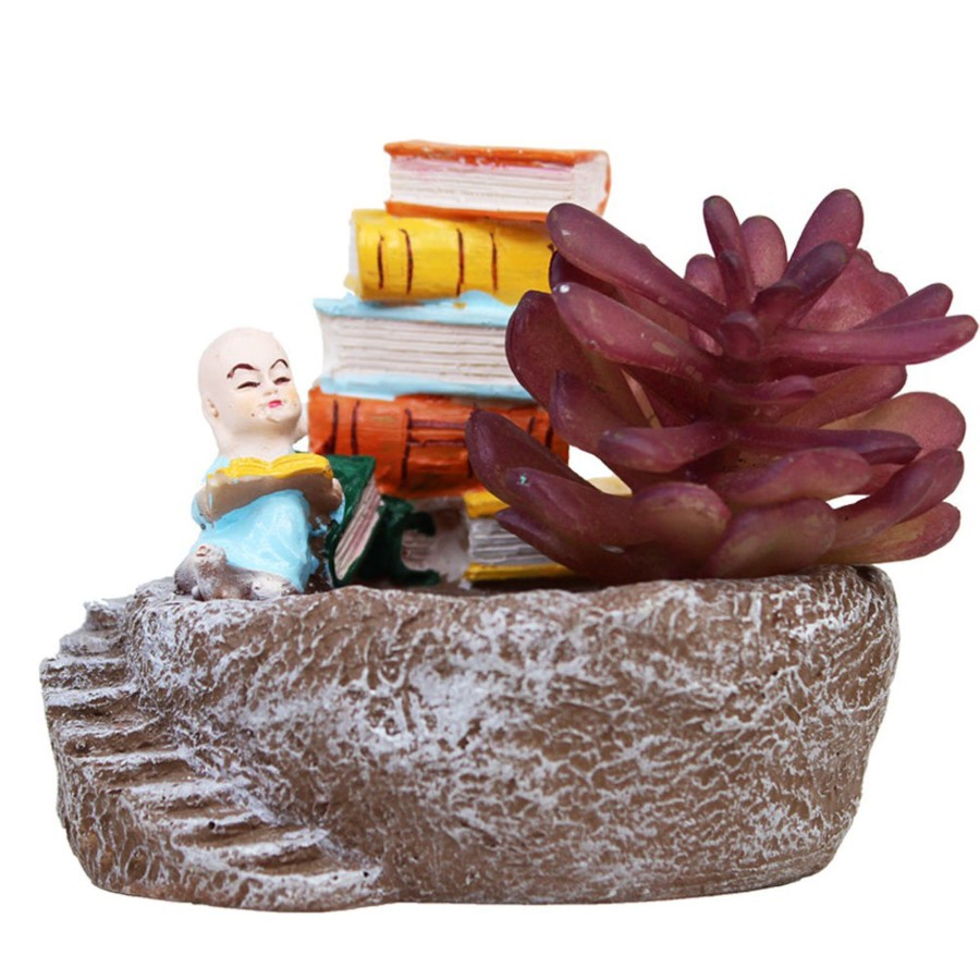 Garden Planters Wonderland | Monk & Books Succulent Pot For Home Decoration