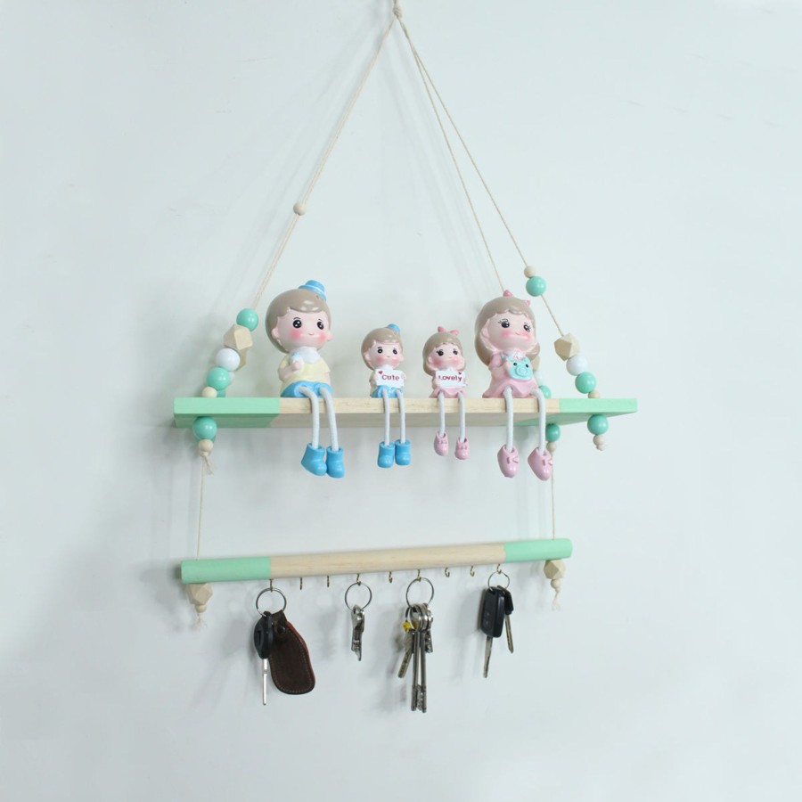 Home Decor Wonderland Wall Shelf | Imported Wooden Hanging Shelf