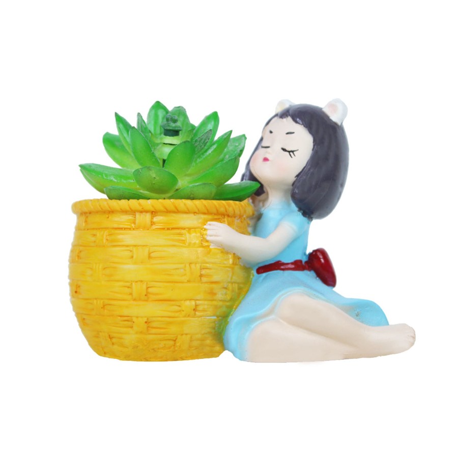 Garden Planters Wonderland | Dream Girl Succulent Pot For Home Decoration