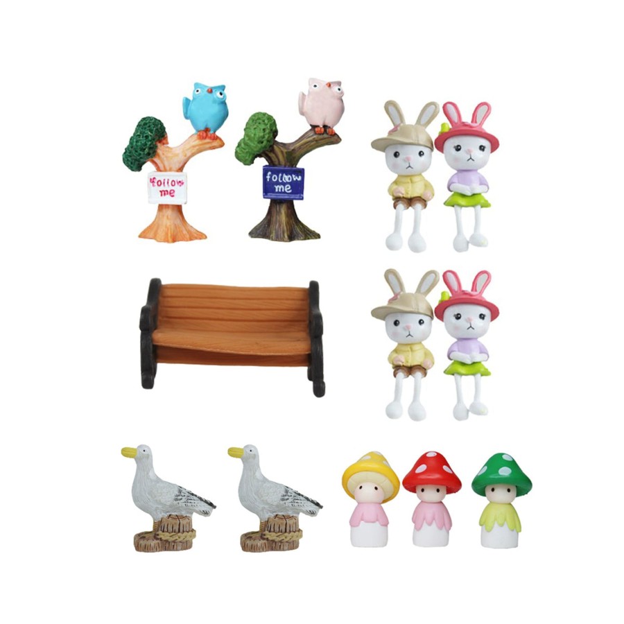 Miniature Fairy Garden Wonderland | Miniature Toys Diy Combination Set (7)