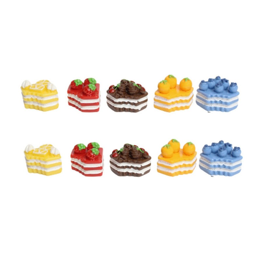 Miniature Fairy Garden Wonderland | Wonderland Pastry Miniature (Set Of 10)