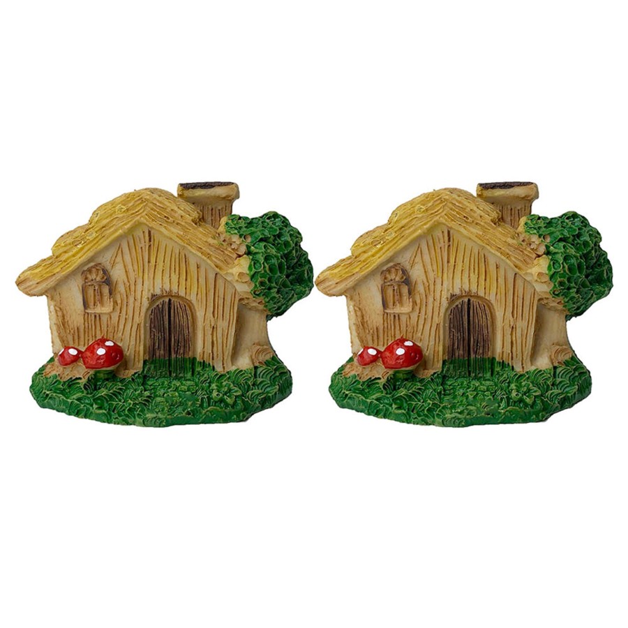 Miniature Fairy Garden Wonderland | Miniature Toys: House Fairy Garden Toys Accessories - Standard , Set Of 2