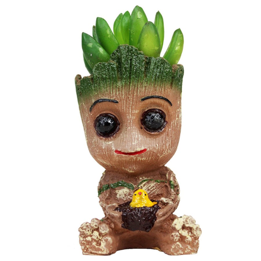 Garden Planters Wonderland | Baby Groot Succulent Pot For Home And Balcony Decoration