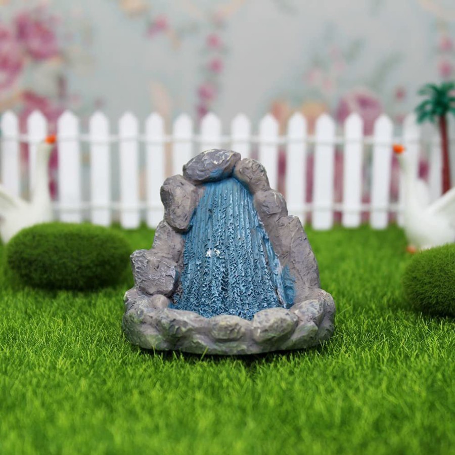 Miniature Fairy Garden Wonderland | Miniature Toys: (Single Pc) Waterfall Miniature For Miniature Garden Decoration