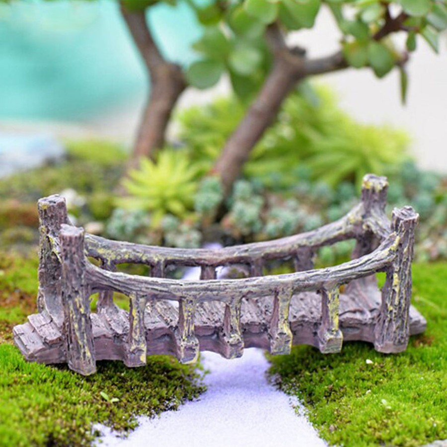 Miniature Fairy Garden Wonderland | Miniature Toys : Bridge For Fairy Garden Accessories