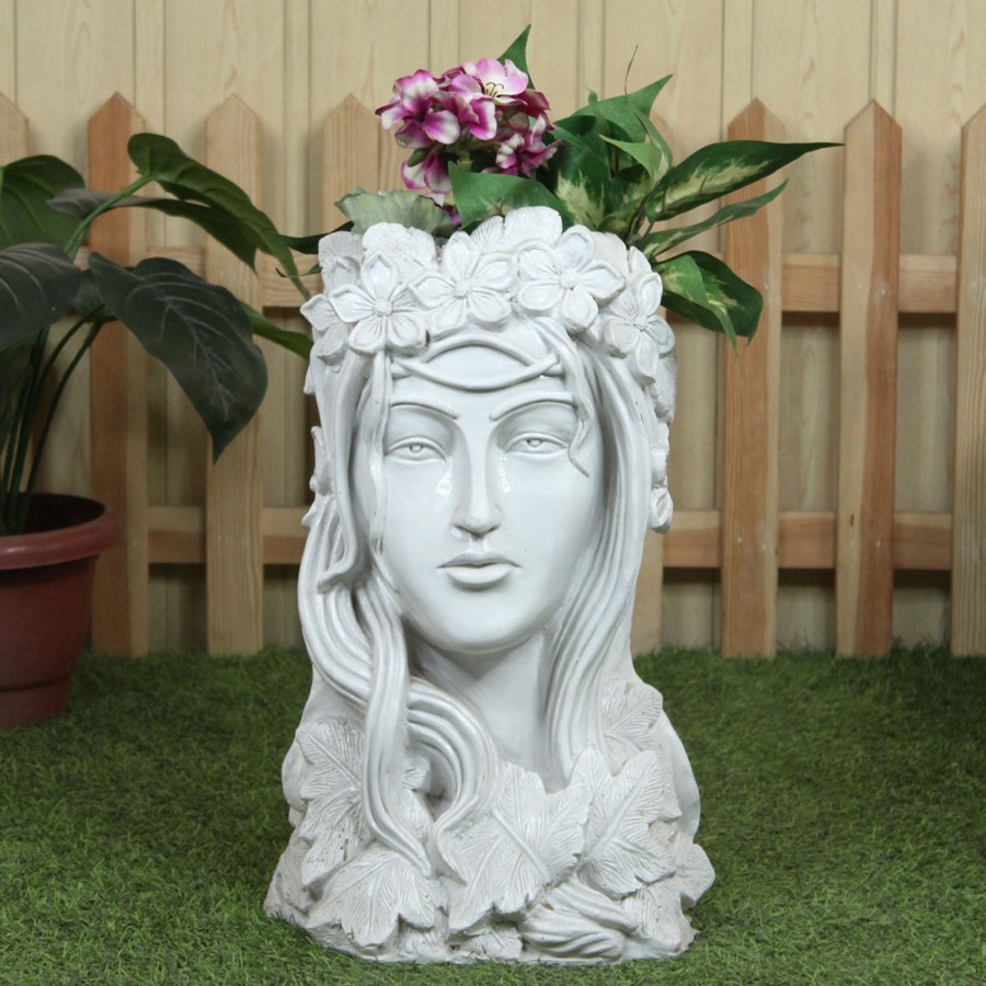 Garden Planters Wonderland | Angel Girl Planter For Home And Garden Decoration