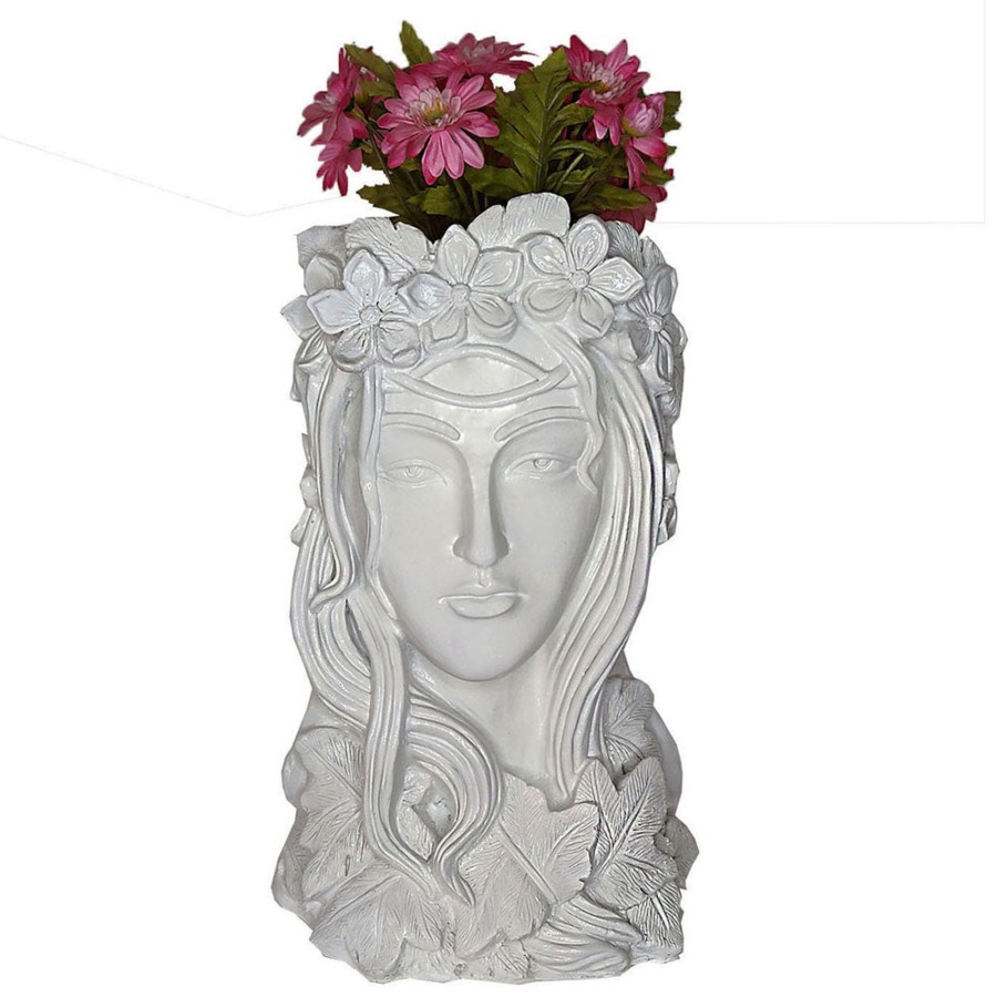 Garden Planters Wonderland | Angel Girl Planter For Home And Garden Decoration