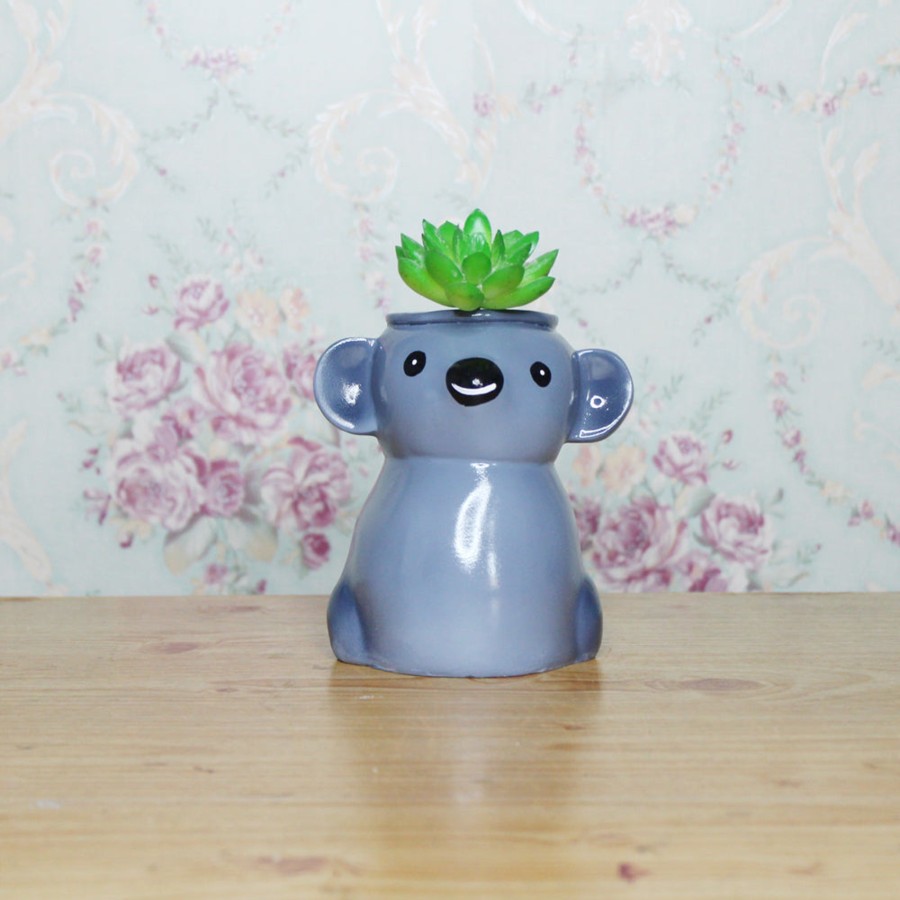 Garden Planters Wonderland | Koala Succulent Pot For Home And Garden Decoration