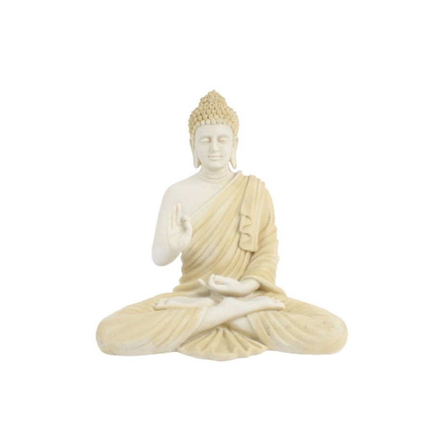 Garden Decor Wonderland Garden Statues | Wonderland Resin 14 '' Buddha (Beige)