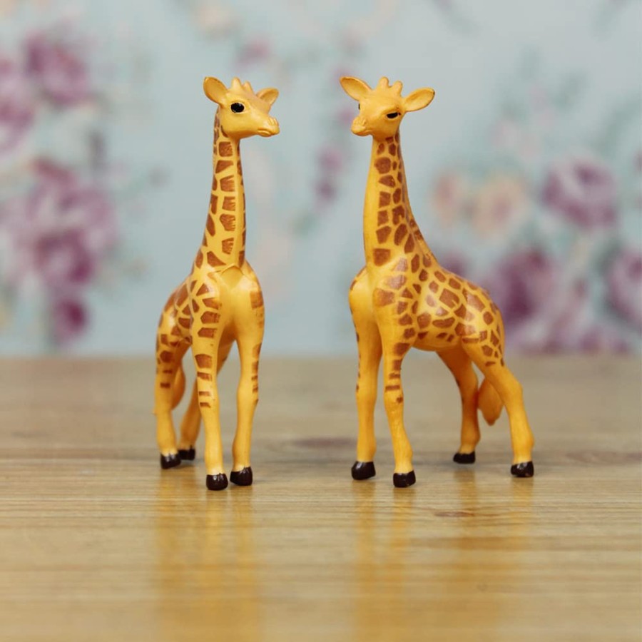 Miniature Fairy Garden Wonderland | Miniature Toys : (Set Of 2) Giraffe For Fairy Garden Accessories