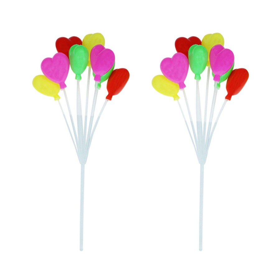 Miniature Fairy Garden Wonderland | Miniature Toys : (Set Of 2) Balloons For Fairy Garden Accessories