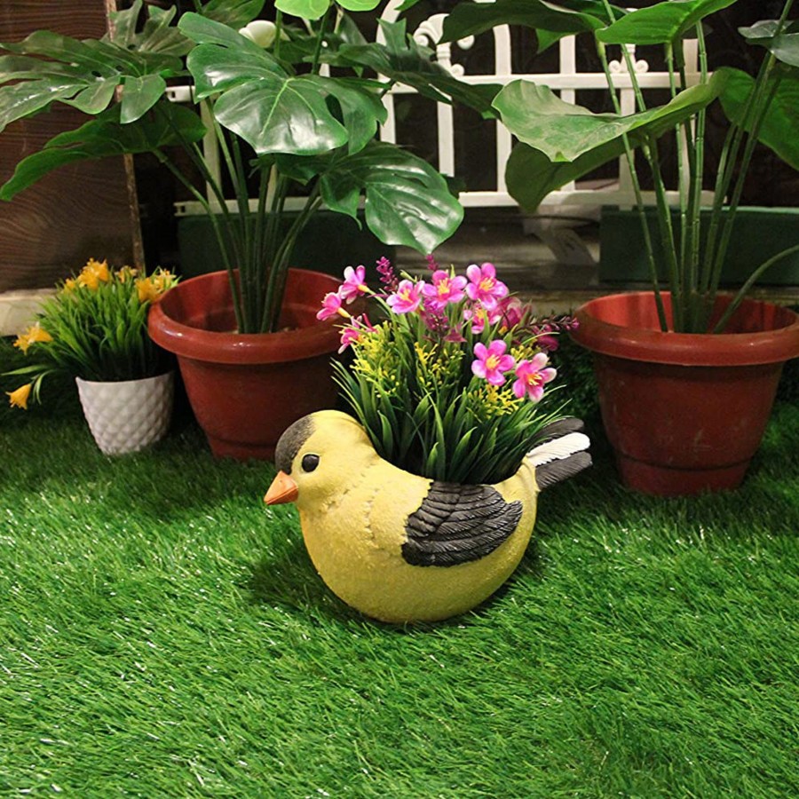 Garden Planters Wonderland | Fat Bird Pot Planter For Home And Garden Decoration