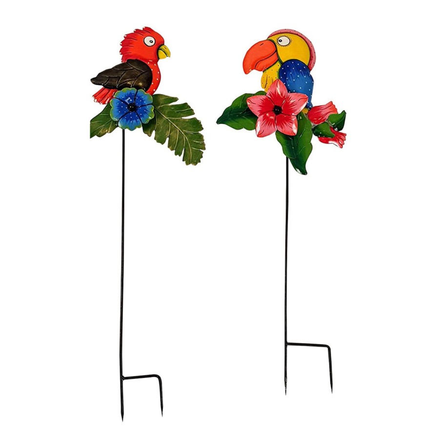 Garden Decor Wonderland Garden Stickes | (Set Of 2) Bird Garden Stick/Stake For Garden Decoration