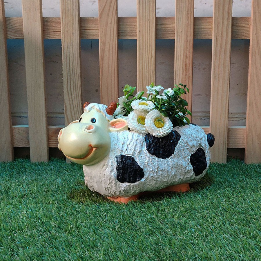 Garden Planters Wonderland | Cow Pot Planter For Home, Balcony & Garden Decoration