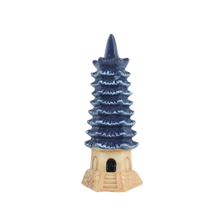 Miniature Fairy Garden Wonderland | Miniature Toys Set Of 4 Pagoda