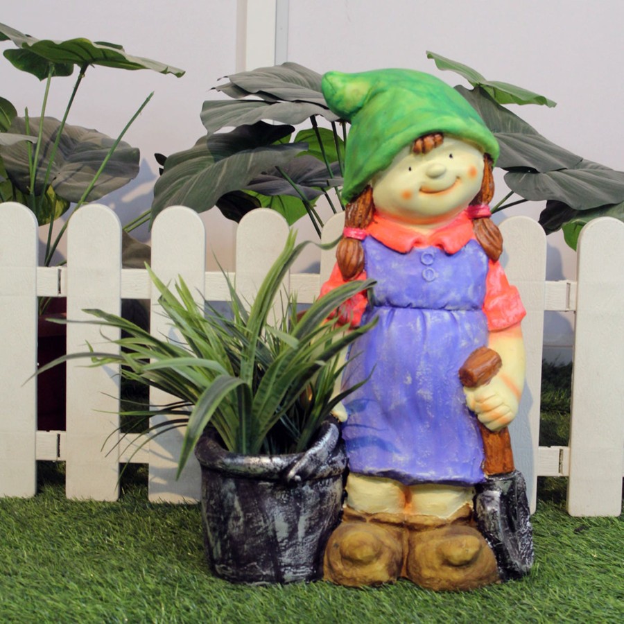 Garden Planters Wonderland | Girl Planter For Garden, Balcony & Outdoor Decor