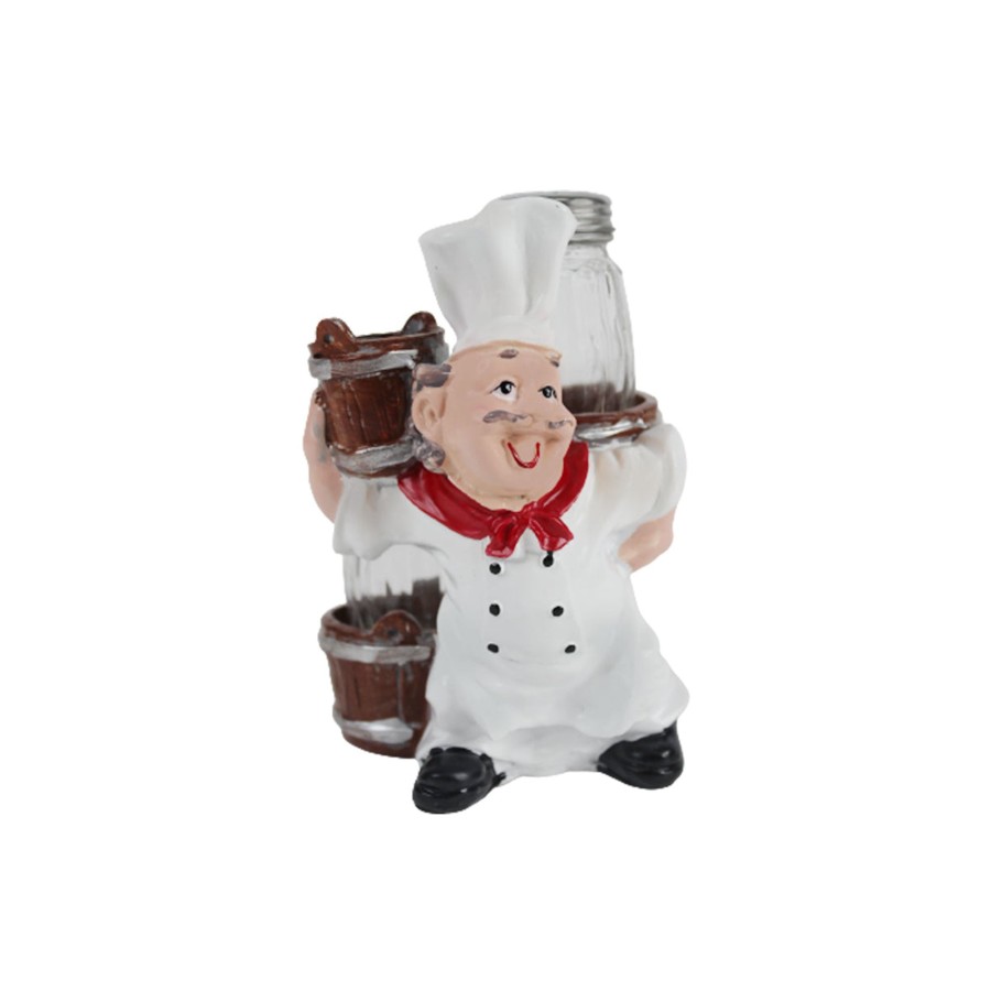 Home Decor Wonderland Chef Decor | Chief Salt And Papper With Toothpick