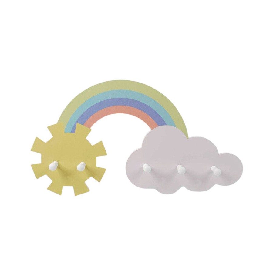 Kids Wonderland | Wooden Cloud Hook Hanger