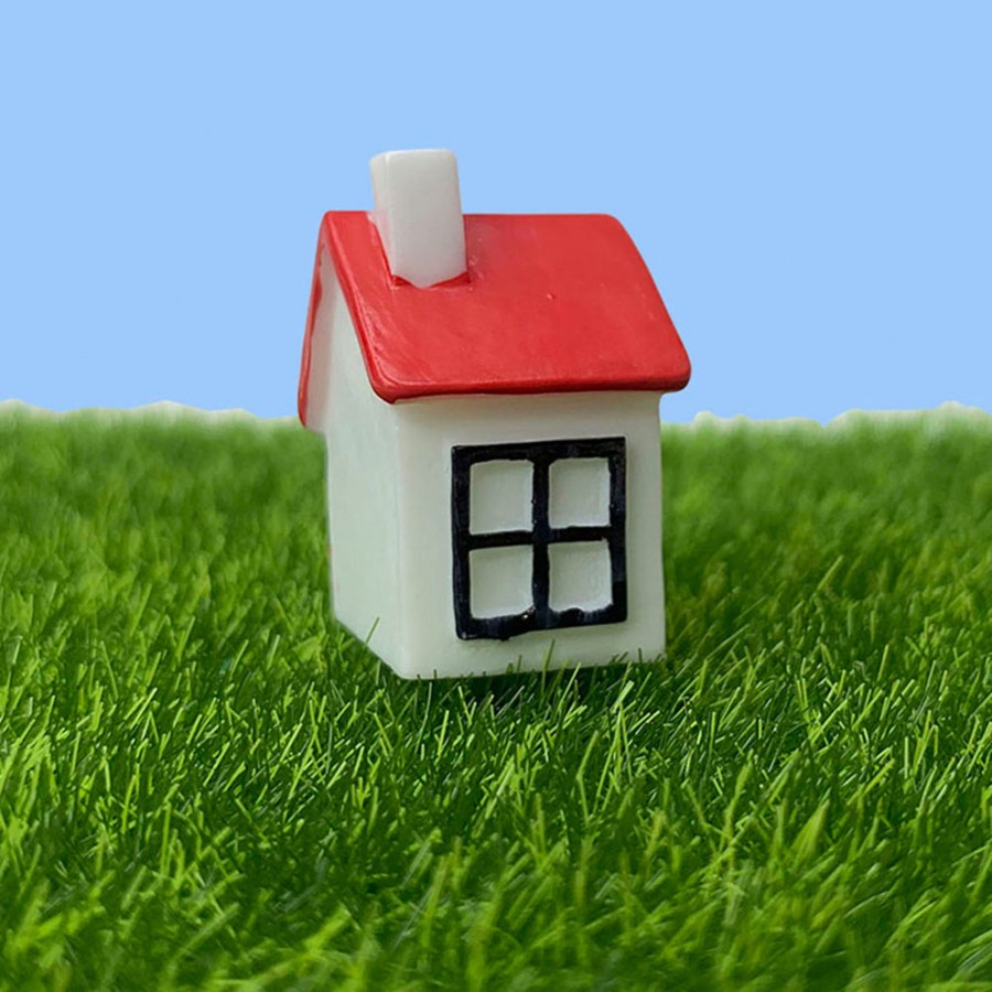 Garden Planters Wonderland | Miniature Toys : (Set Of 5) Plastic House