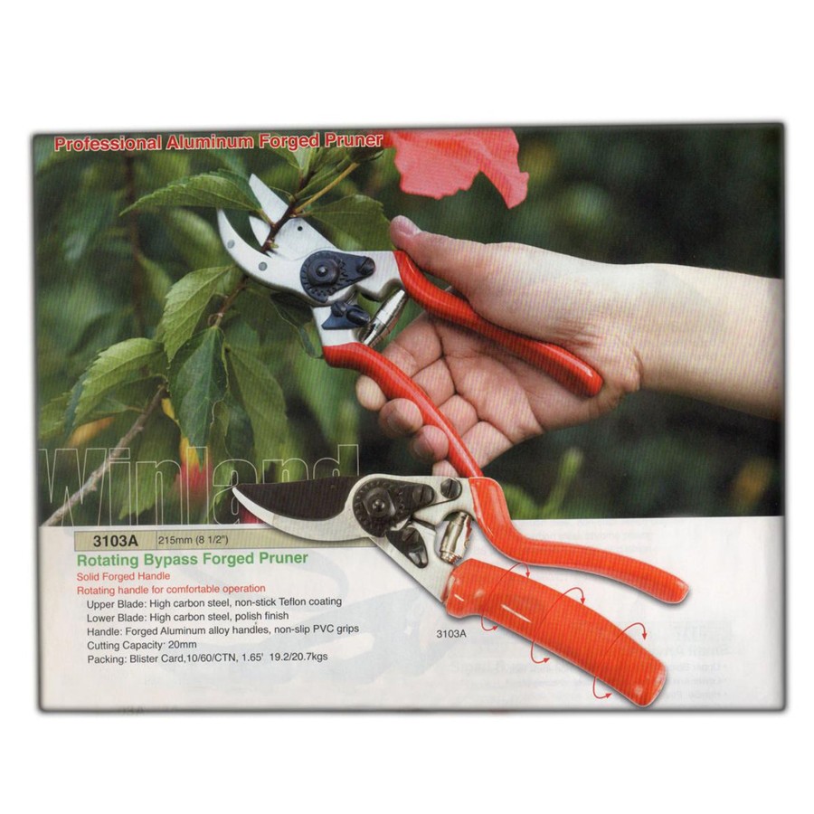 Garden Essentials Wonderland Peekay | Garden Tools :Nano 07 Plant Shears Red And Silver